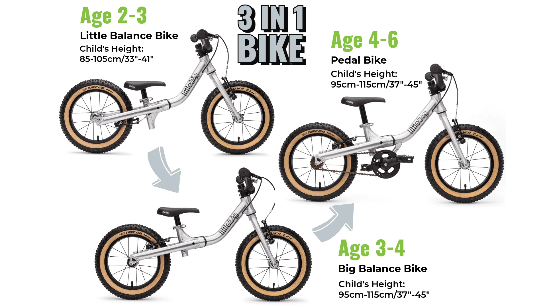 LittleBig Convertible Balance Bike - Image 24