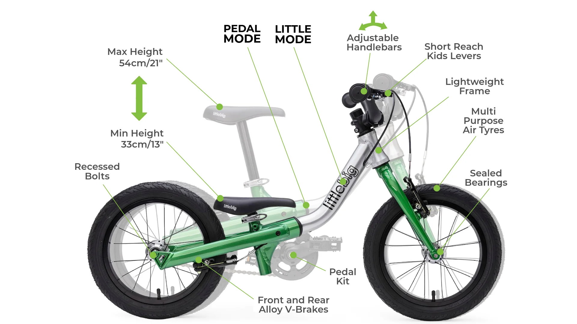 LittleBig Convertible Balance Bike - Image 58