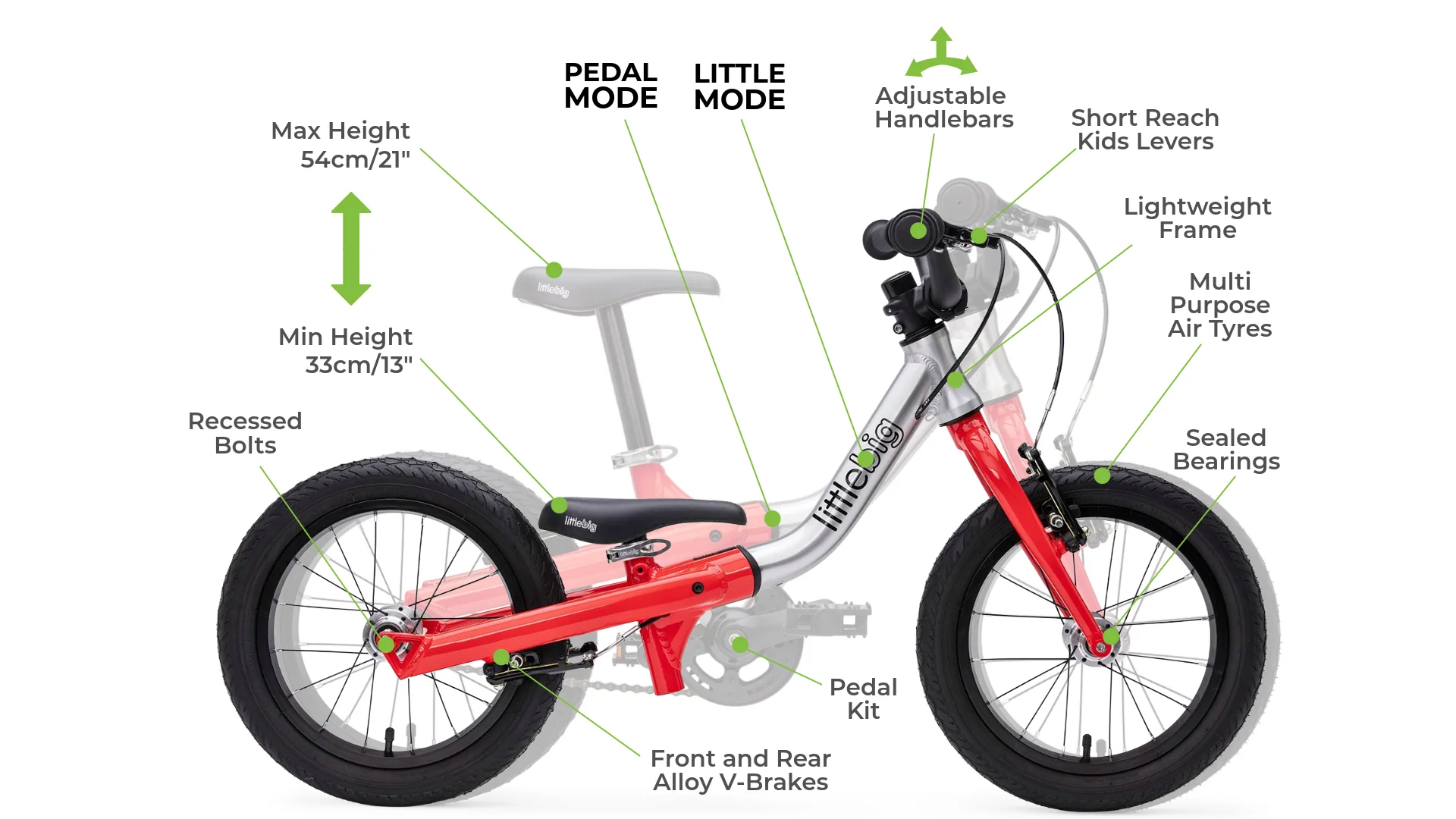 LittleBig Convertible Balance Bike - Image 61